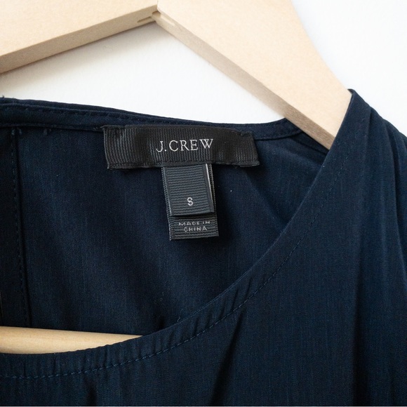 J.CREW Navy Blue Sleeveless Maxi Dress - Picture 2 of 8